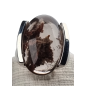 Bague Quartz Lodolite argent 925 Taille 53 (s)