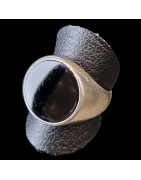 Bague Onyx Argent 925 Taille 65