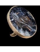 Bague Piétersite Argent 925 Taille 57