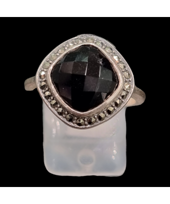 Bague Onyx Argent 925...