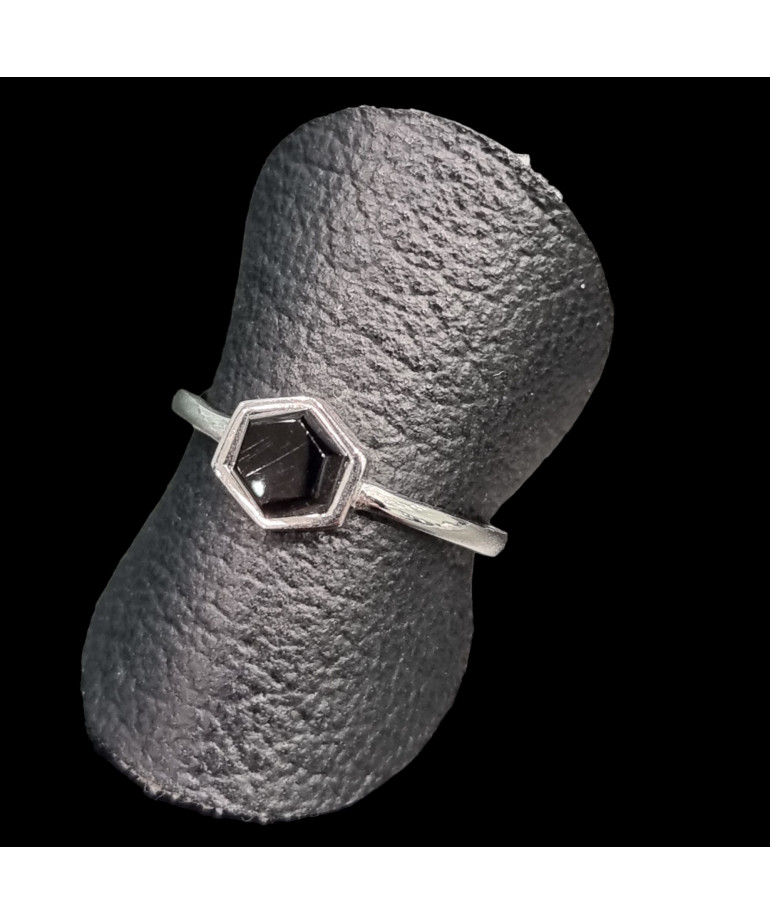 Bague Onyx Argent 925 Taille 56