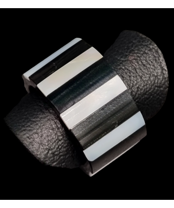 Anneau Nacre Bois Taille 68