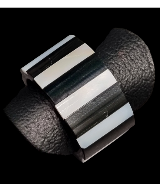 Anneau Nacre Bois Taille 68