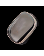 Bague Hématite Argent 925 Taille 58