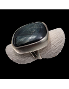 Bague Hématite Argent 925 Taille 56