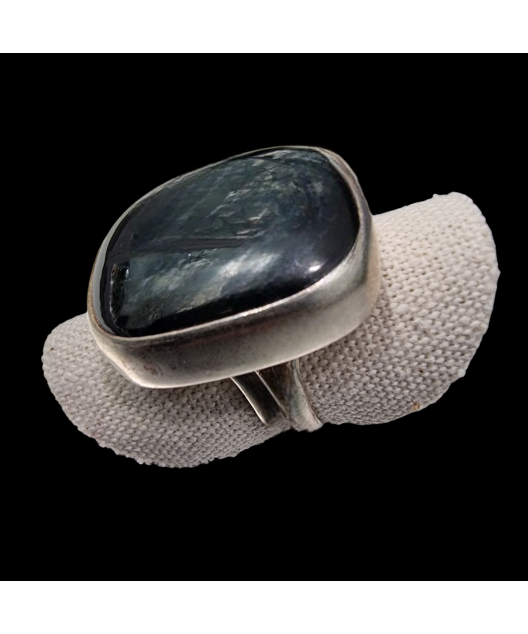 Bague Hématite Argent 925 Taille 56