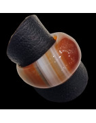 Bague Agate du Botswana Taille 61