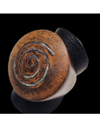 Bague Bois Taille 56