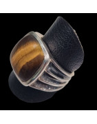 Bague Œil de tigre Argent 925