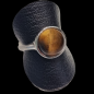 Bague Œil de tigre Métal rhodié Taille 60