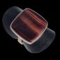 Bague Œil de taureau Argent 925 Taille 57