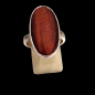 Bague Œil de taureau Argent 925 Taille 58