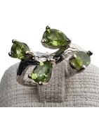 Bague Péridot argent 925