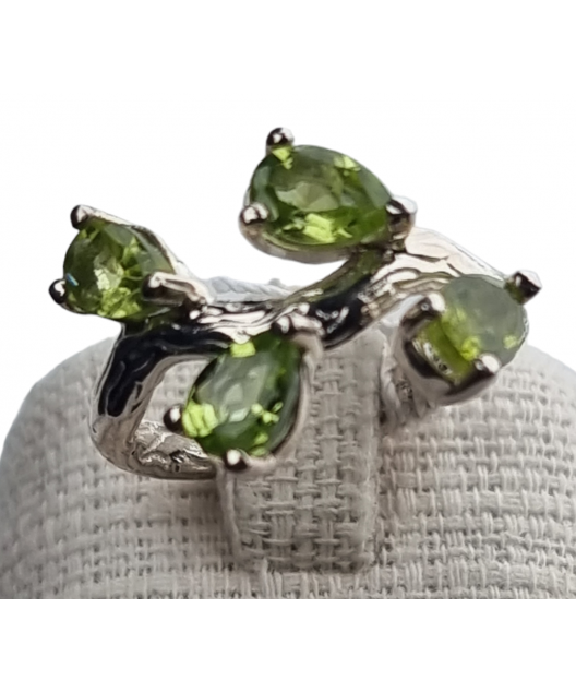 Bague Péridot argent 925