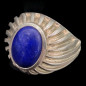 Bague Lapis-lazuli Argent 925 Taille 64