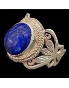 Bague Lapis-lazuli Argent 925 Taille 55