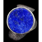 Bague Lapis-lazuli Acier inox Taille 55
