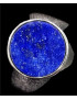 Bague Lapis-lazuli Acier inox Taille 55