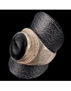 Bague Onyx Argent 925 Taille 65