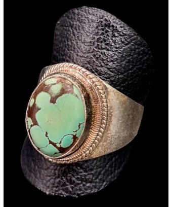 Bague Turquoise Argent 925 Taille 68