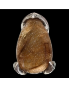 Bague Quartz rutile 925 Argent 925 Taille 49