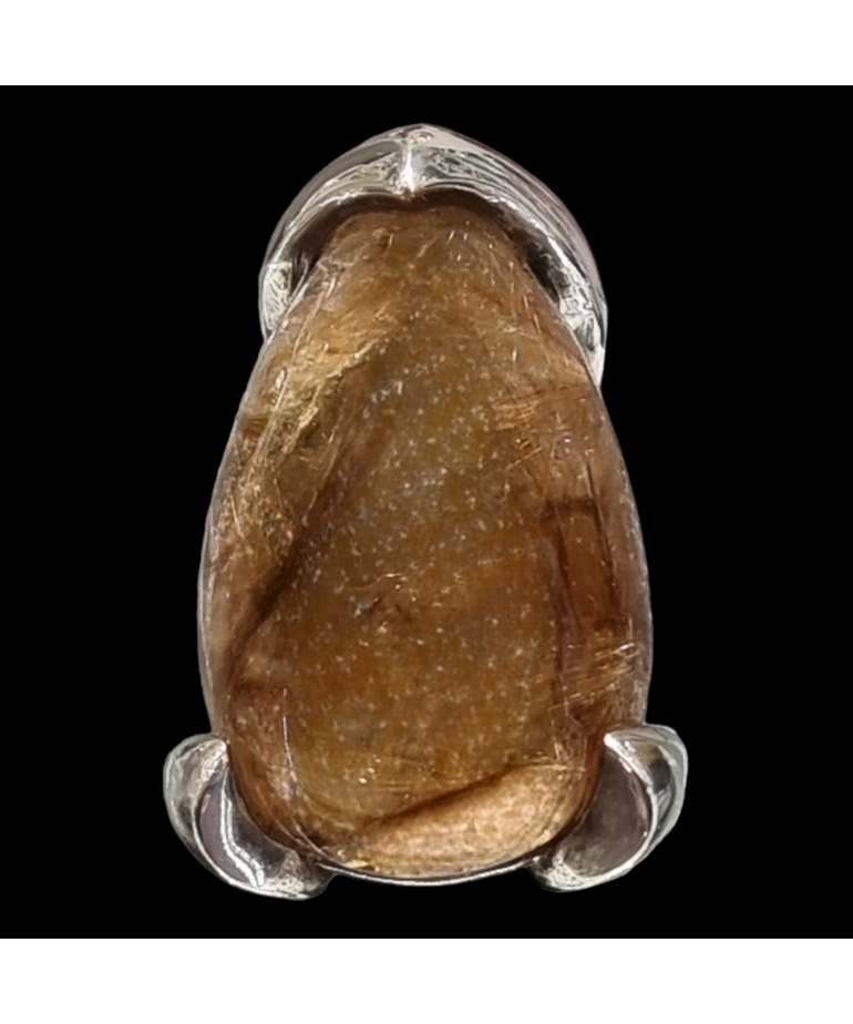 Bague Quartz rutile 925 Argent 925 Taille 49