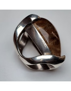 Bague Quartz rutile 925 Argent 925 Taille 49