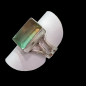 Bague Fluorite Rainbow Argent 925 Taille 61