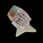Bague Fluorite Rainbow Argent 925 Taille 55