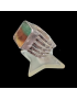 Bague Fluorite Rainbow Argent 925 Taille 55