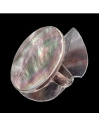 Bague Nacre Argent 925 Taille 52