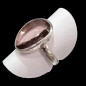 Bague Quartz fumé 925 Argent 925 Taille 60