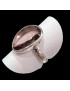 Bague Quartz fumé 925 Argent 925 Taille 60