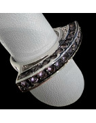 Bague améthyste Argent 925 Taille 57