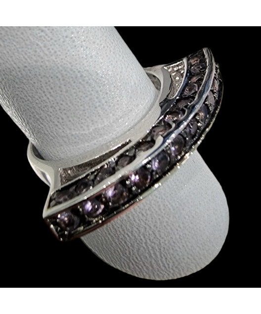 Bague améthyste Argent 925 Taille 57