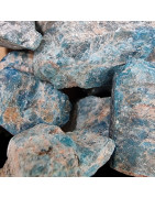 Pierre brute Apatite bleue (s)