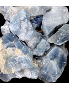 Pierre brute Calcite bleue