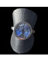 Bague Lapis-lazuli Arbre de vie Acier inox