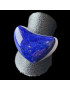 Bague Pierre Lapis-lazuli & Calcédoine Taille 57