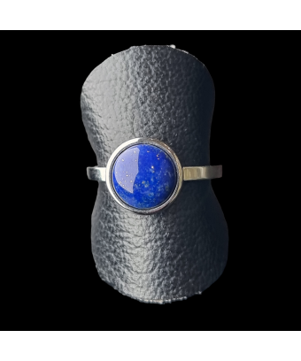 Bague Lapis-lazuli Acier inox Taille 56