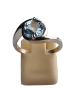 Bague Topaze bleue argent 925