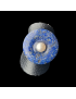 Bague Lapis-lazuli Acier inox Taille 60