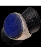 Bague Lapis-lazuli Argent 925 Taille 67