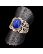 Bague Lapis-lazuli Argent 925 Taille 53