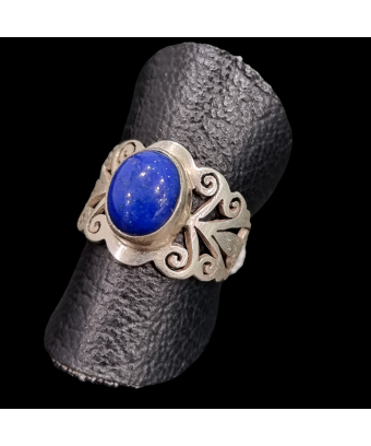 Bague Lapis-lazuli Argent 925 Taille 53