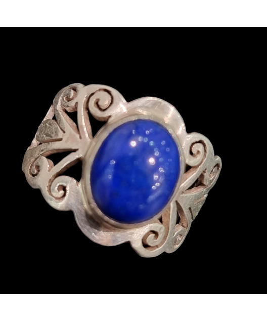 Bague Lapis-lazuli Argent 925 Taille 53