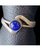 Bague Lapis-lazuli Argent 925 Taille 58