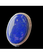 Bague Lapis-lazuli Argent 925 Taille 58