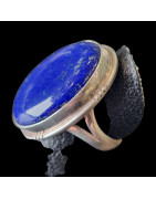 Bague Lapis-lazuli Argent 925 Taille 58
