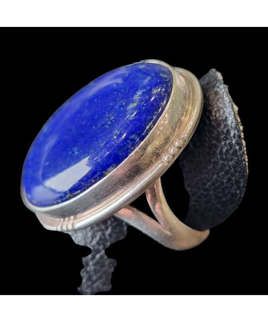 Bague Lapis-lazuli Argent 925 Taille 58